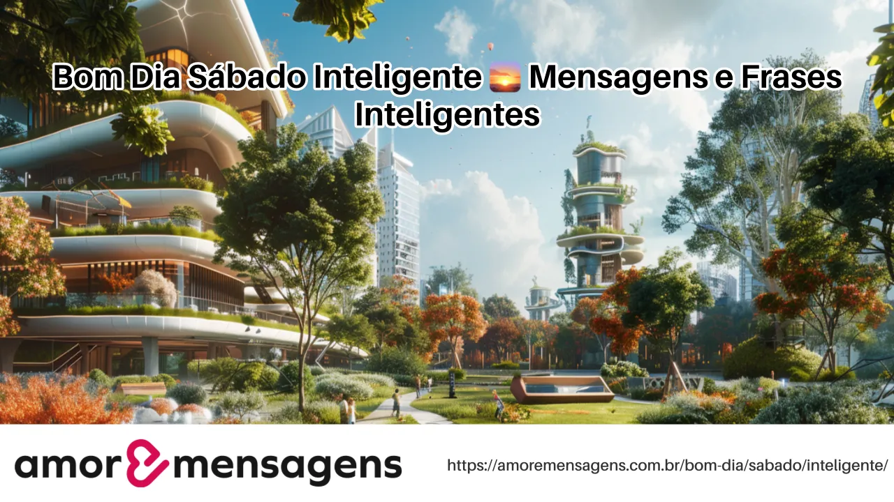 Bom Dia Sábado Inteligente 🌅 Mensagens e Frases Inteligentes